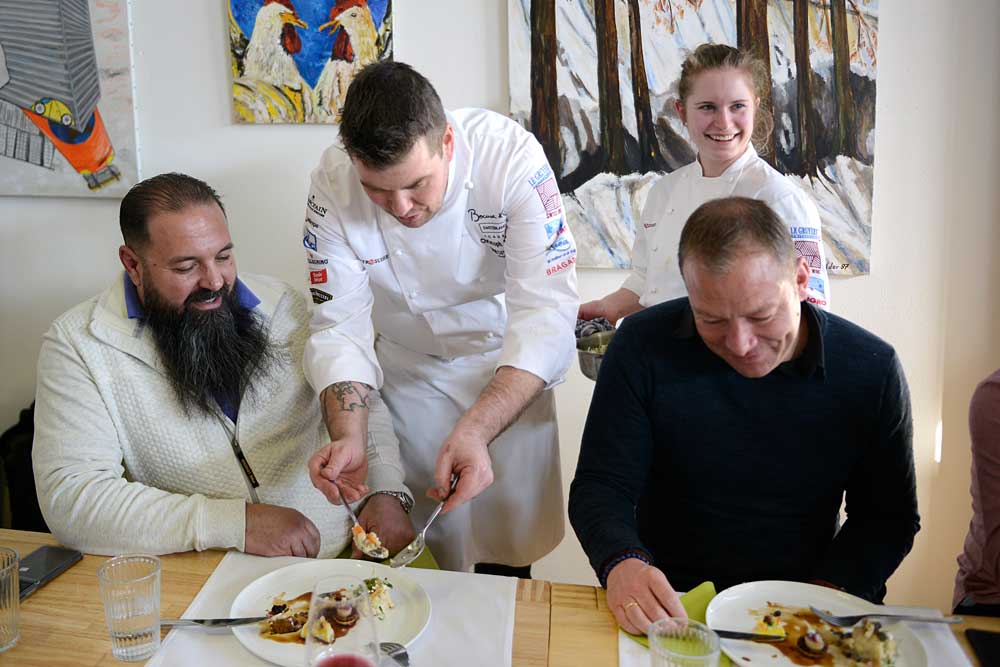 Le système de milice ? Le cuisinier du concours du Schüpberg-Beizli.